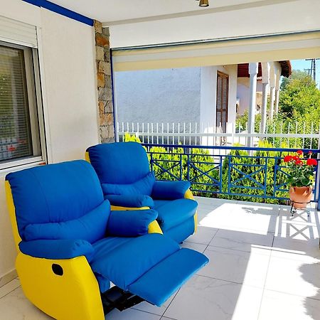 Villa Blue House Nea Kallikrateia Екстериор снимка