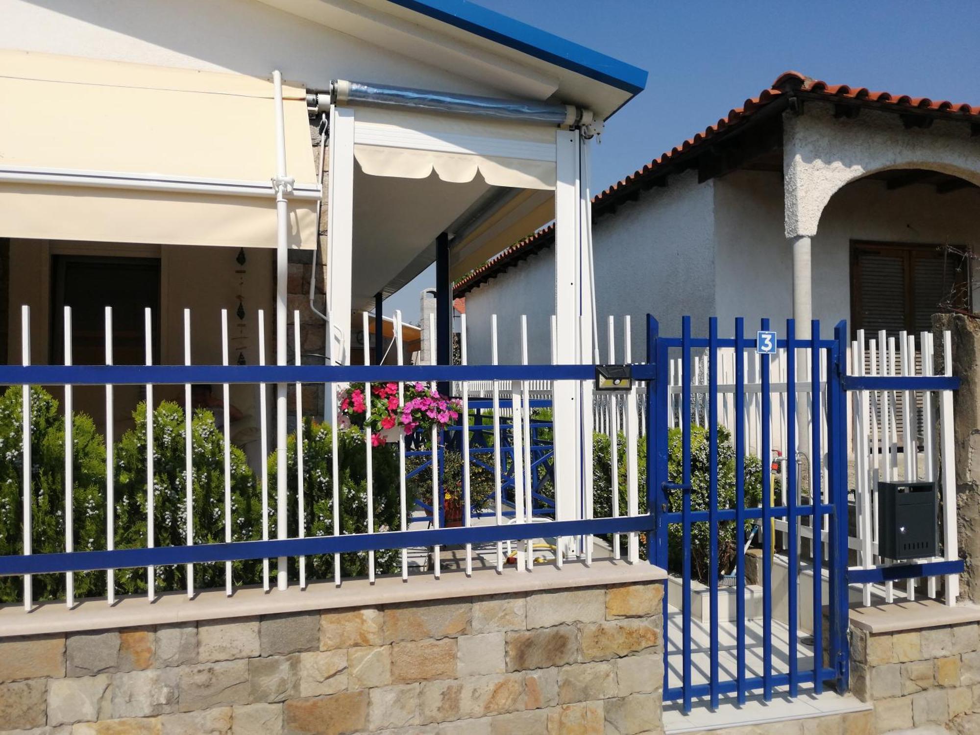 Villa Blue House Nea Kallikrateia Стая снимка